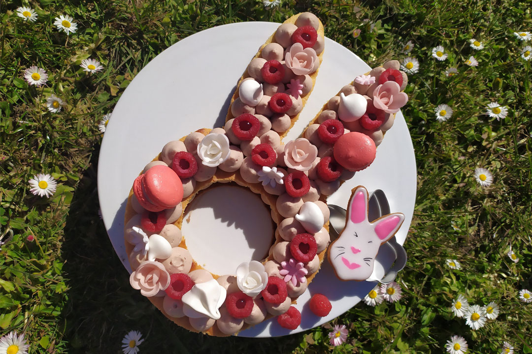 Gateau Lapin Framboise