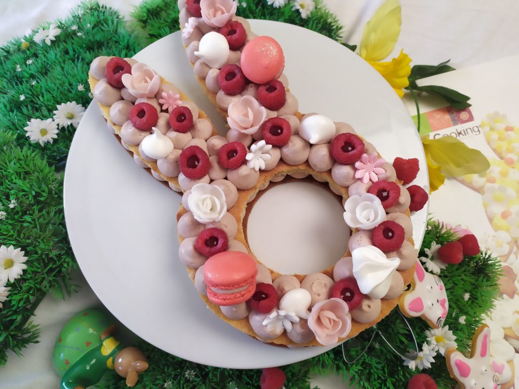 Gateau Lapin Bunnky Cake Framboise