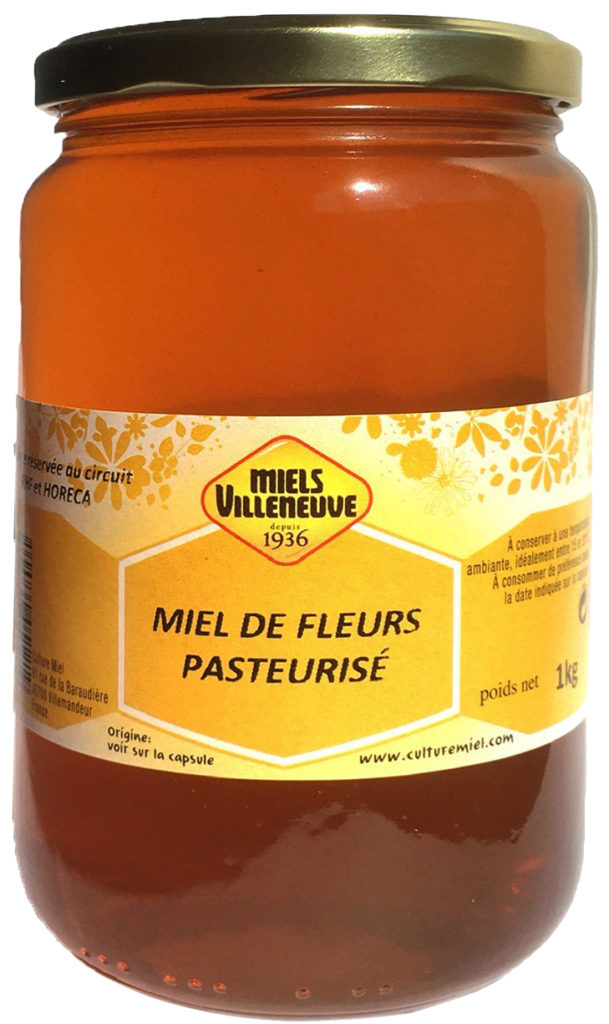 Miel Liquide Toutes Fleurs 1 kg