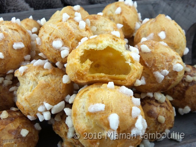 Recette des Chouquettes par Maman Tambouille