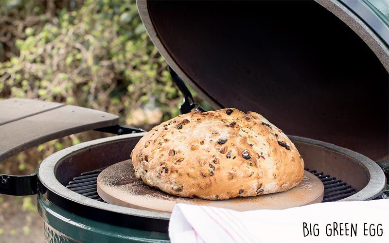 Cuisson au barbecue du pain au blé dur