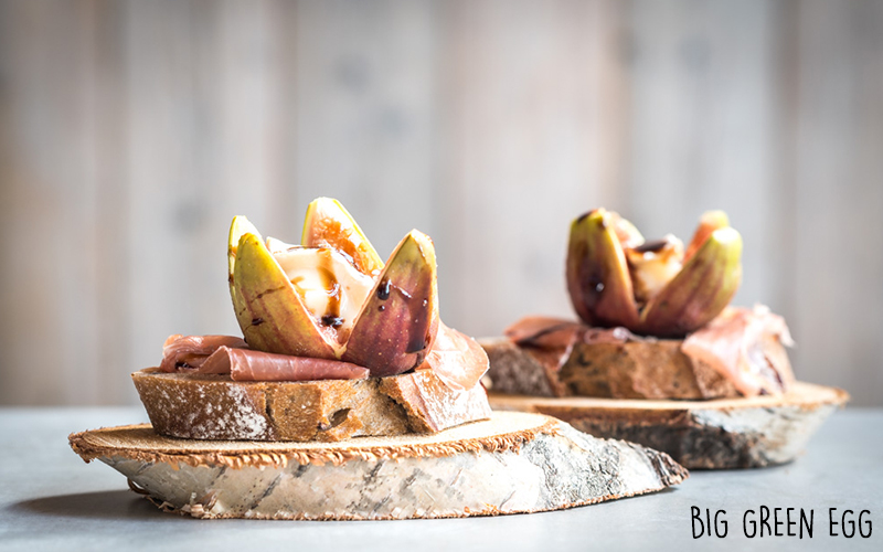 Bruschetta figue et chèvre