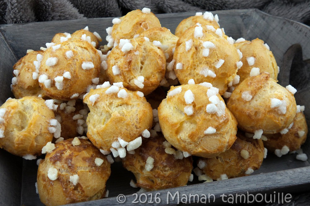 Faites des chouquettes maison avec la recette de Maman Tambouille !