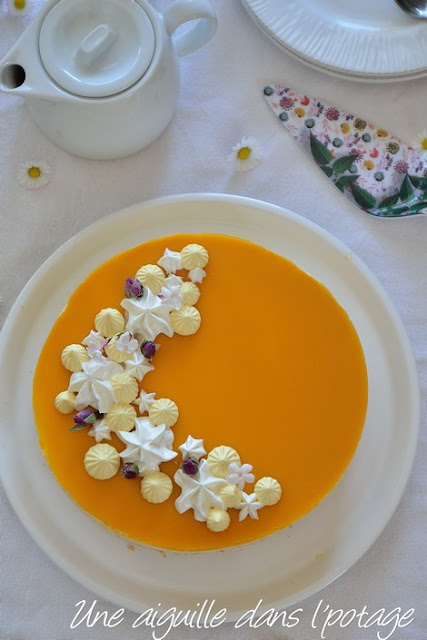 Entremets Mousse d'Abricot par Une Aiguille dans l'Potage