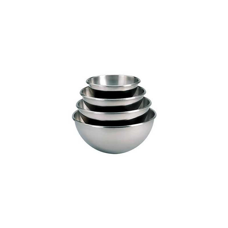 Cul de Poule Ø 30 cm Bassine 1/2 ronde inox