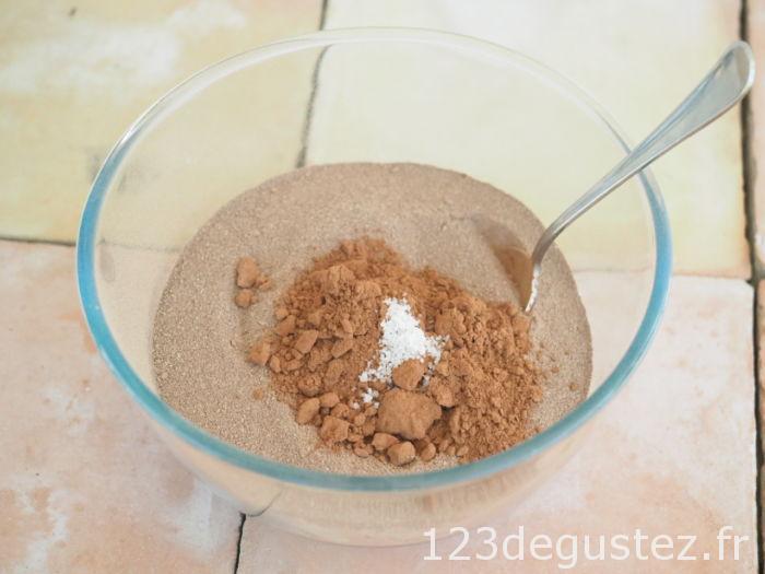 Cacao préparation et fleur de sel