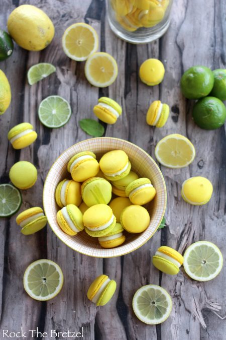 Macarons au mojito