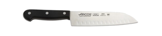 Couteau Santoku alvéolé 17 cm Arcos UNIVERSAL