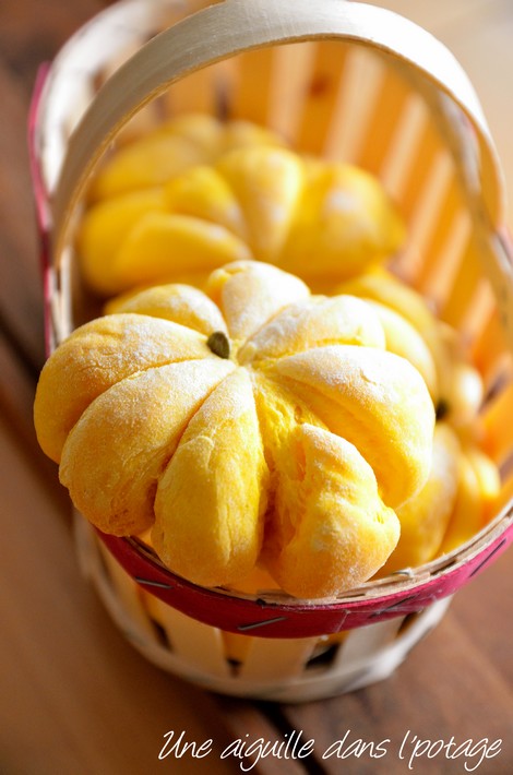 Brioche au Potimarron par Une Aiguille dans l'Potage.