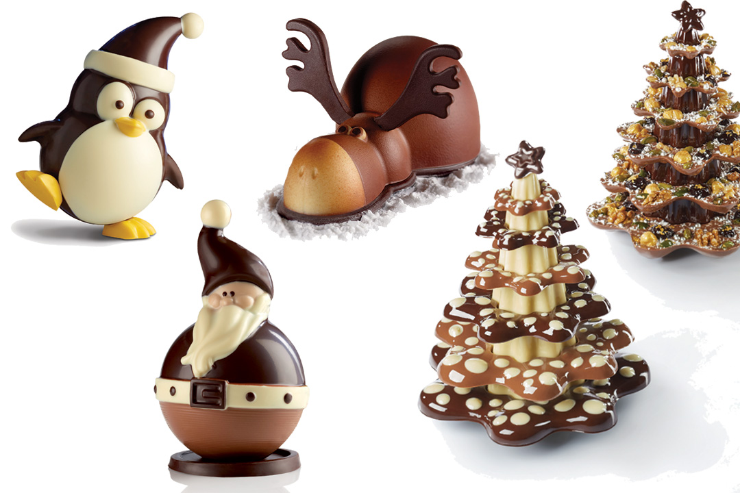 Chocolats originaux pour Noël