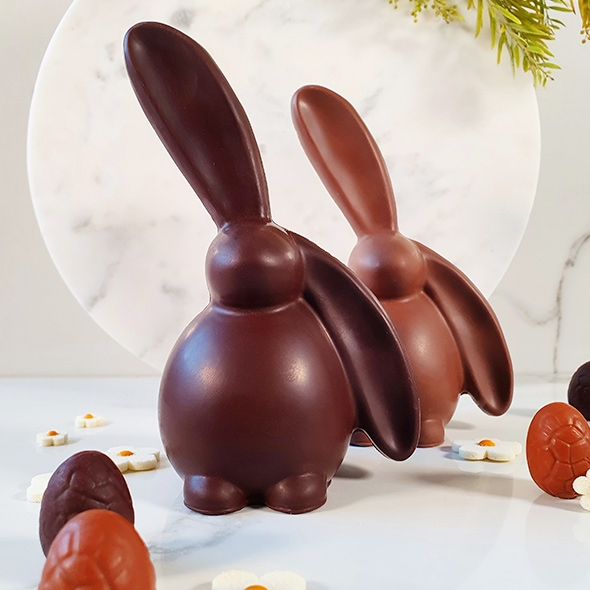 Lapin de Pâques en chocolat - Fiche recette avec photos - Meilleur du Chef