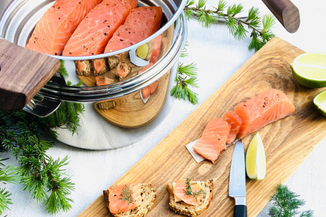 Recette salée saumon fumé