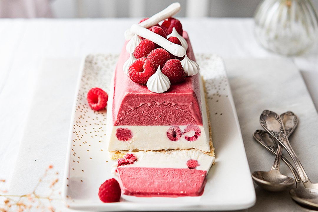 Recette Semifreddo Framboise et Hibiscus