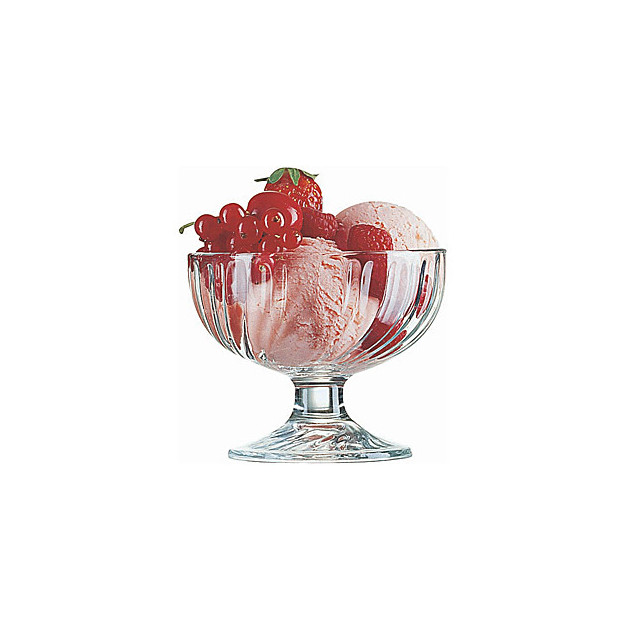 Coupe à glace en verre