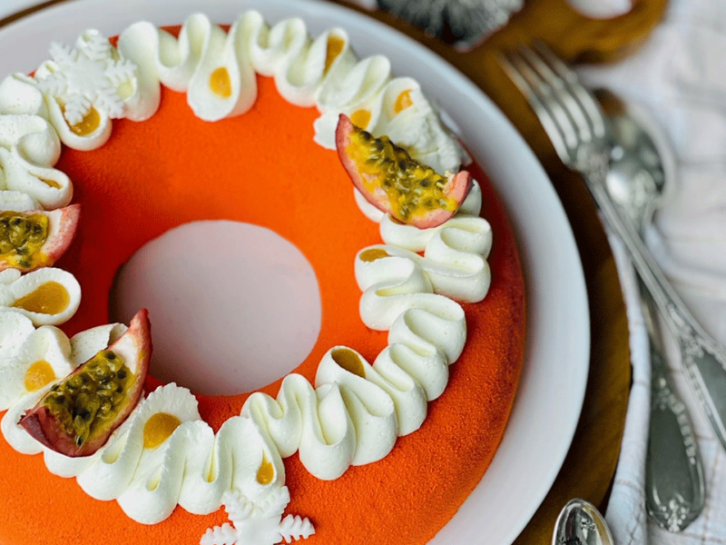 Couronne chocolat agrumes - DG Noël 2021
