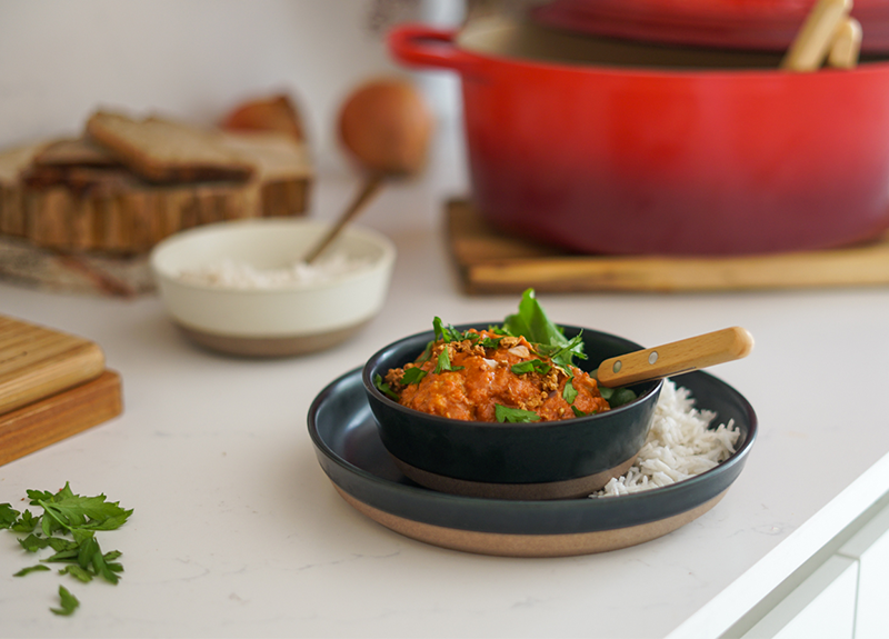 Poulet à l'indienne