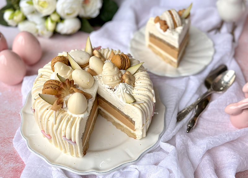 Entremets Poire Caramel