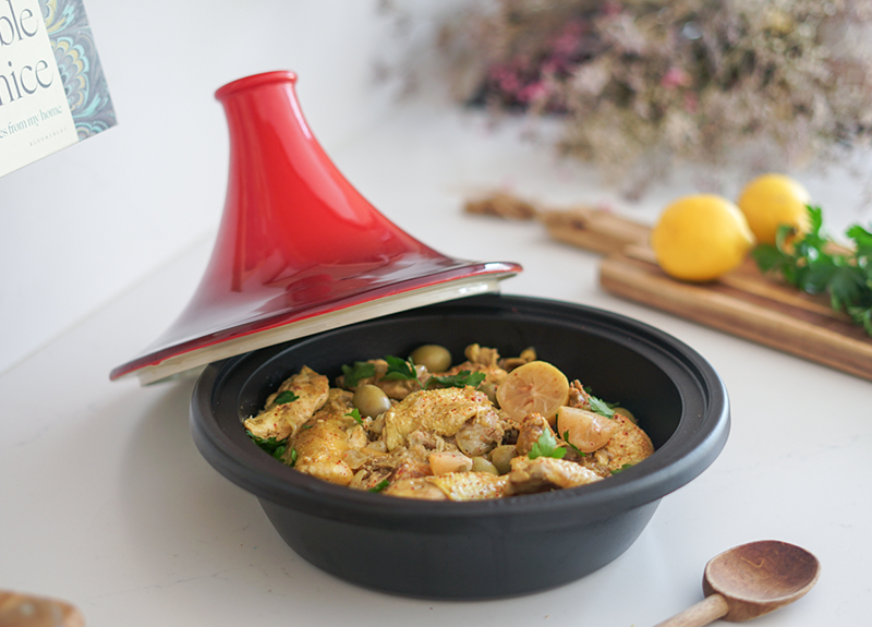 Tajine de Poulet, Citron & Olives