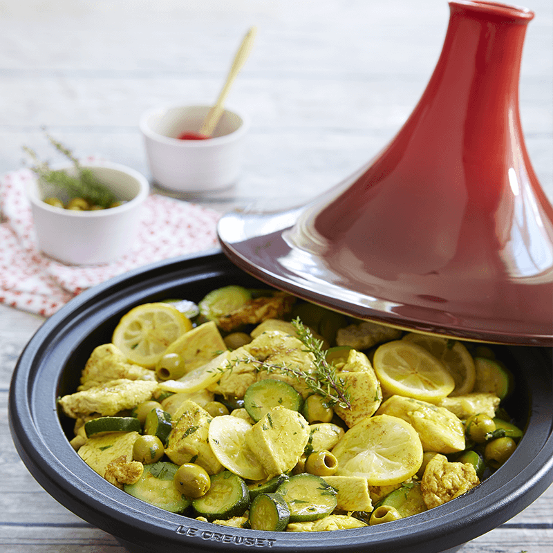 Grand plat à tajine de 4 à 8 personnes