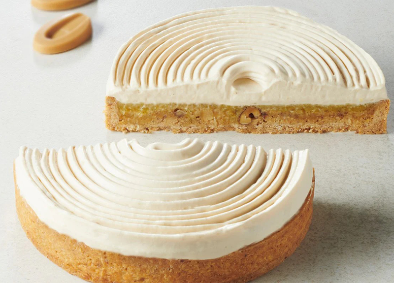 Tarte au chocolat Dulcey et orange