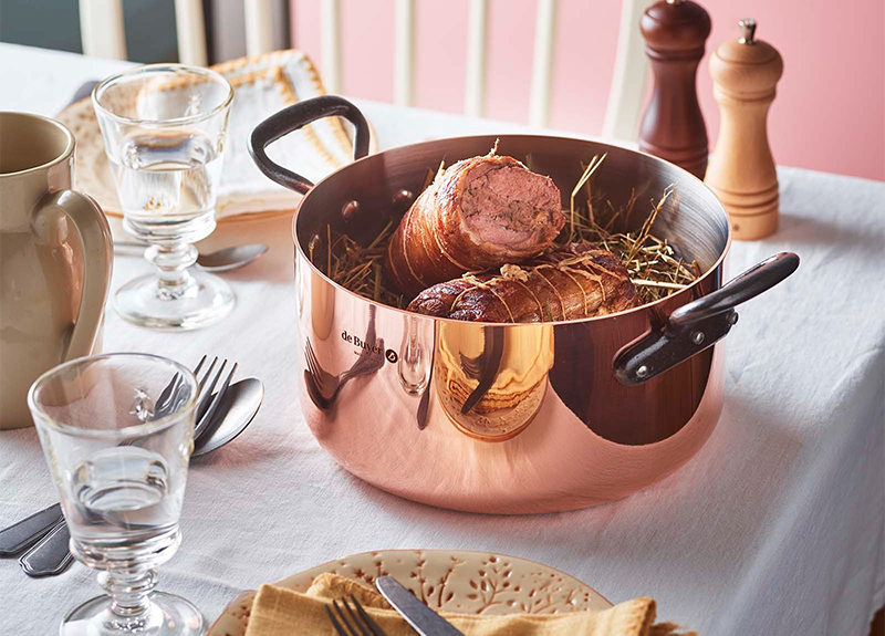 Selle d'agneau au foin