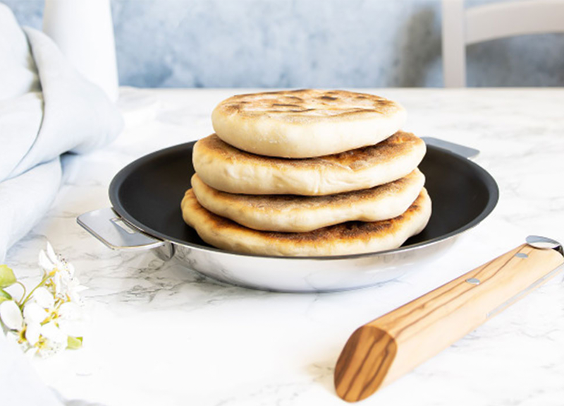 Naans au fromage