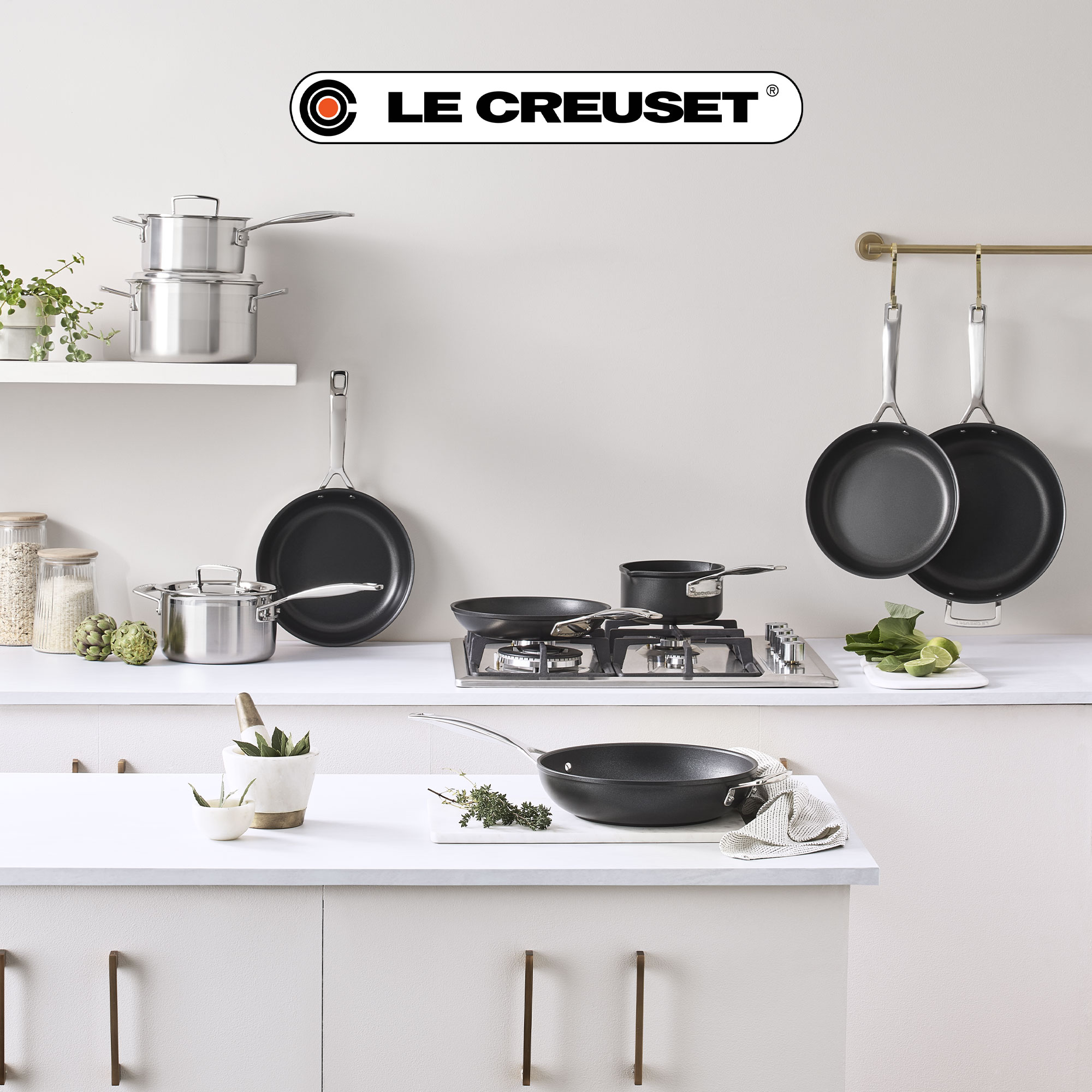 Le Creuset, l’allié indispensable des cuisiniers.