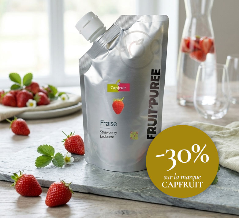 Pâtissez les fruits avec Capfruit