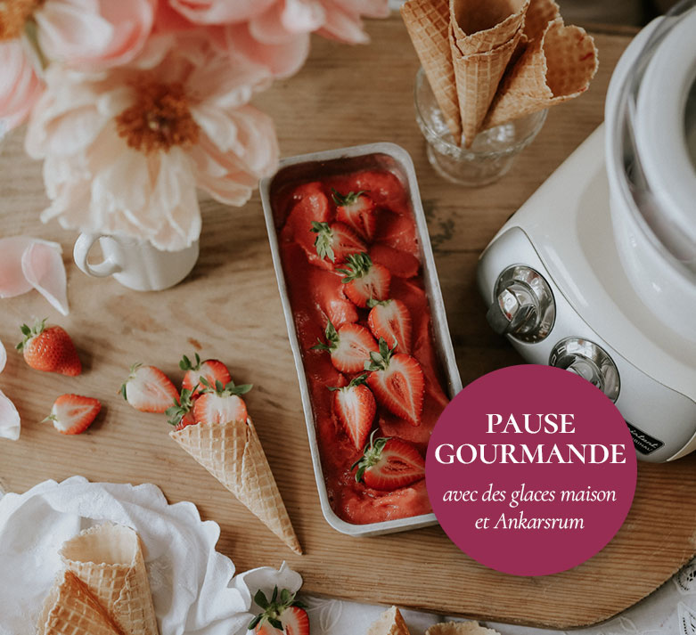 Glaces maison avec Ankarsrum