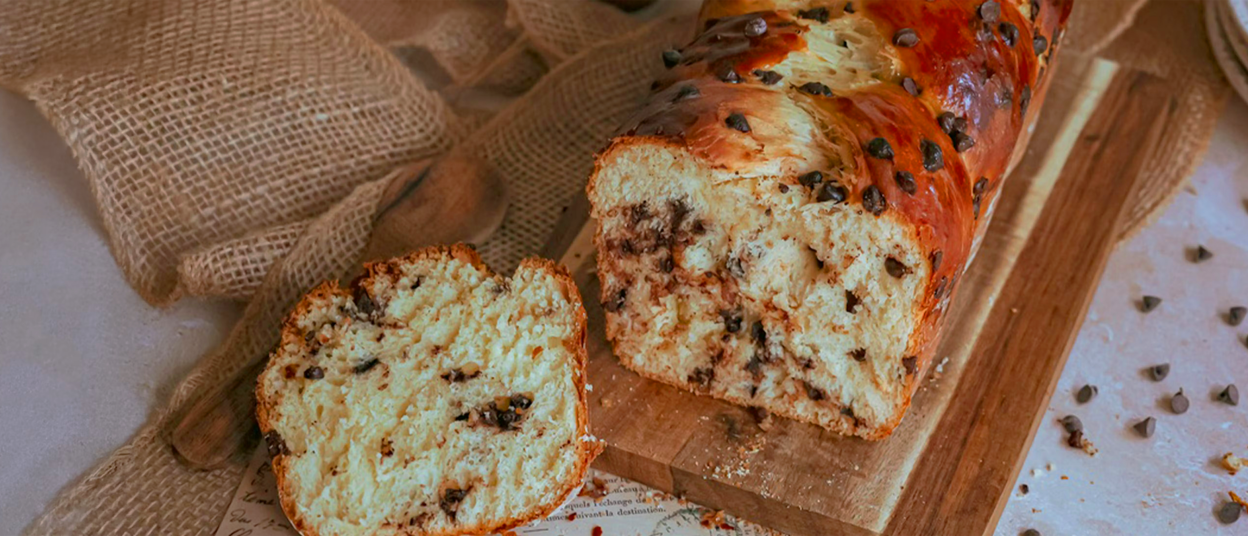 Recette Brioche pépite de chocolat - CuisineAddict