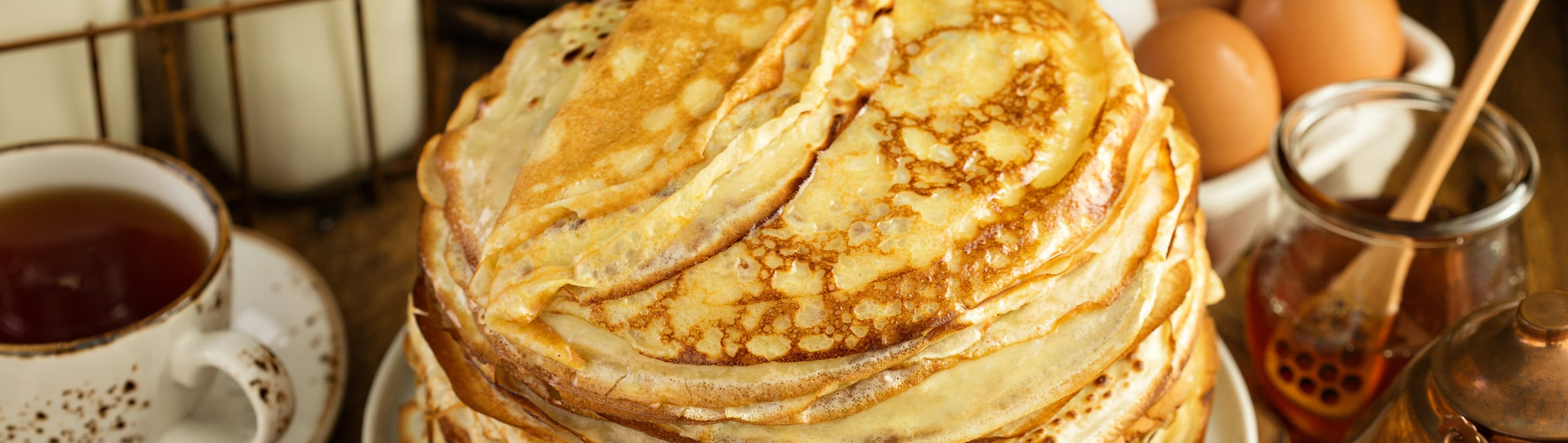 Crêpes à la vanille