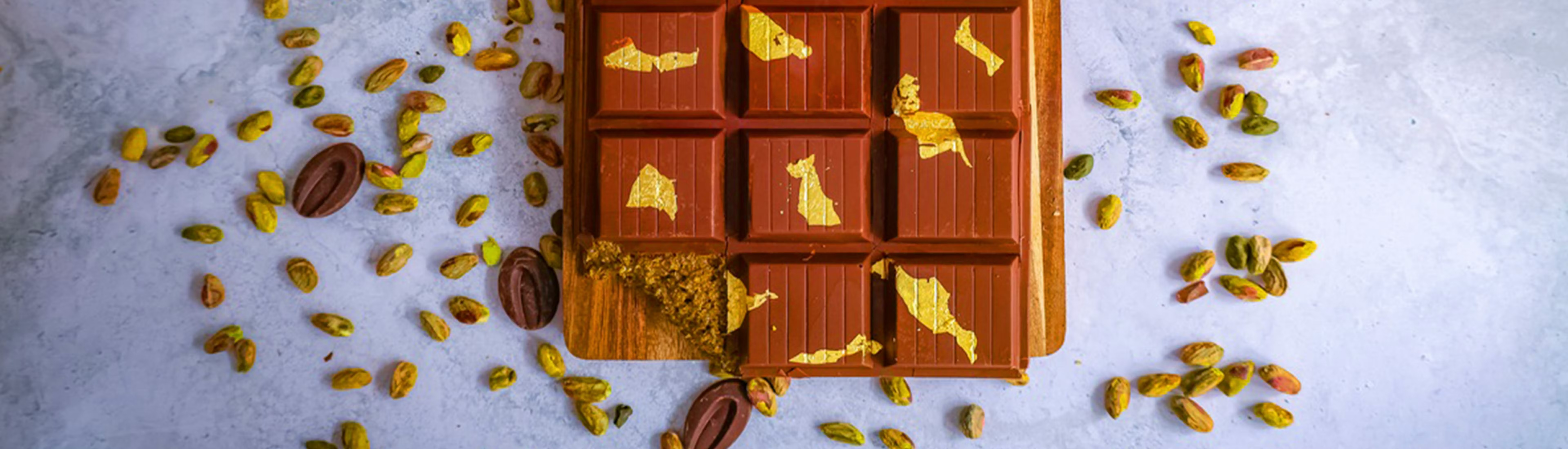 Receta tableta de chocolate Dubai