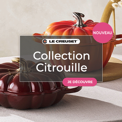 Collection citrouille Le Creuset