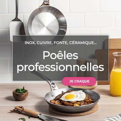 Poêles de cuisine professionnelles