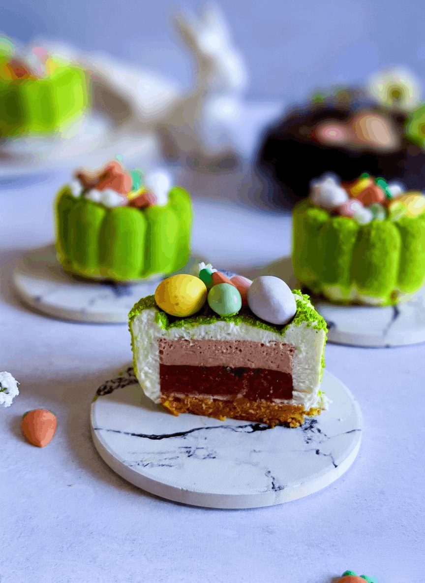 Entremets à l'orange