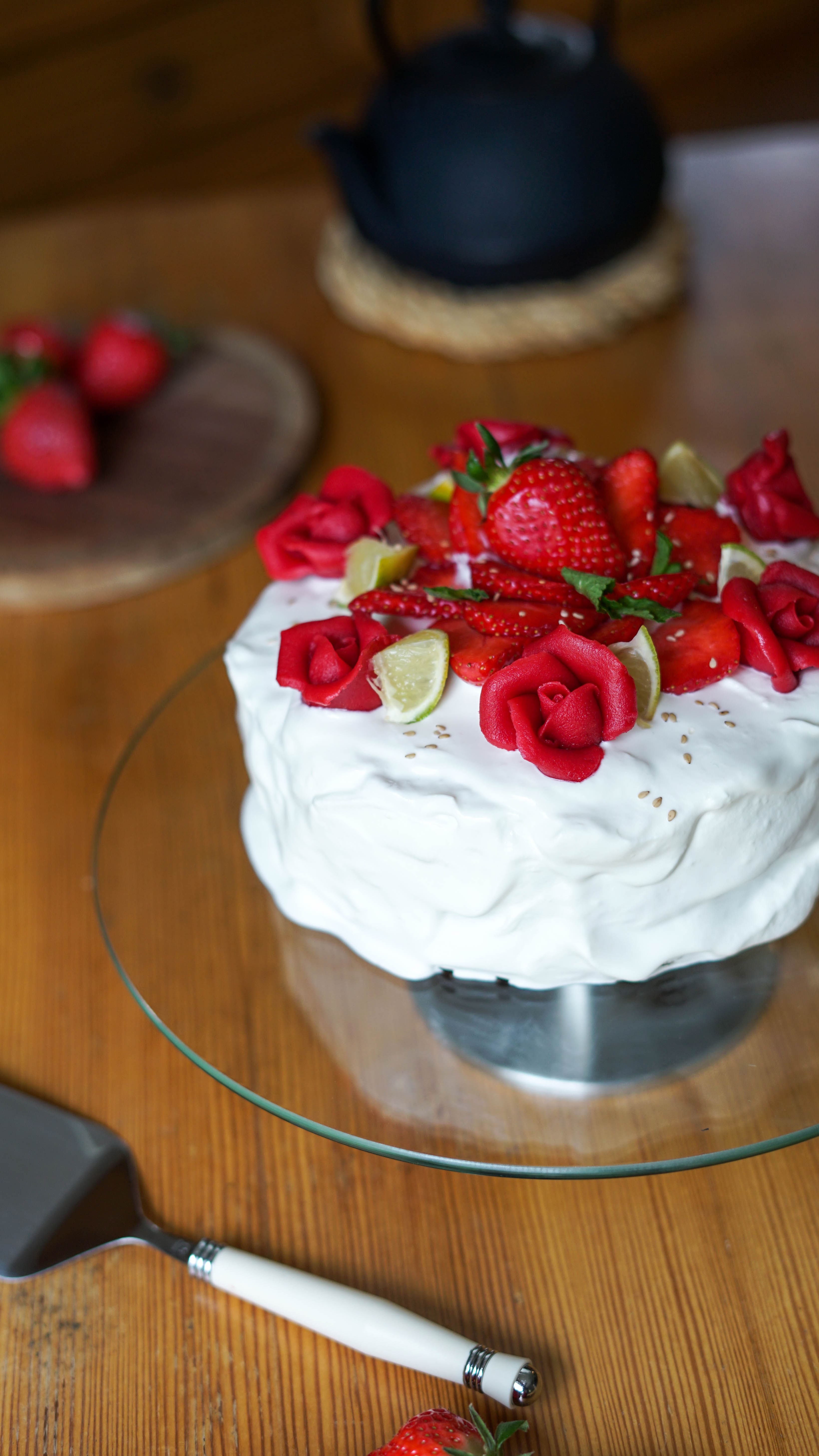 Recette fraisier japonais