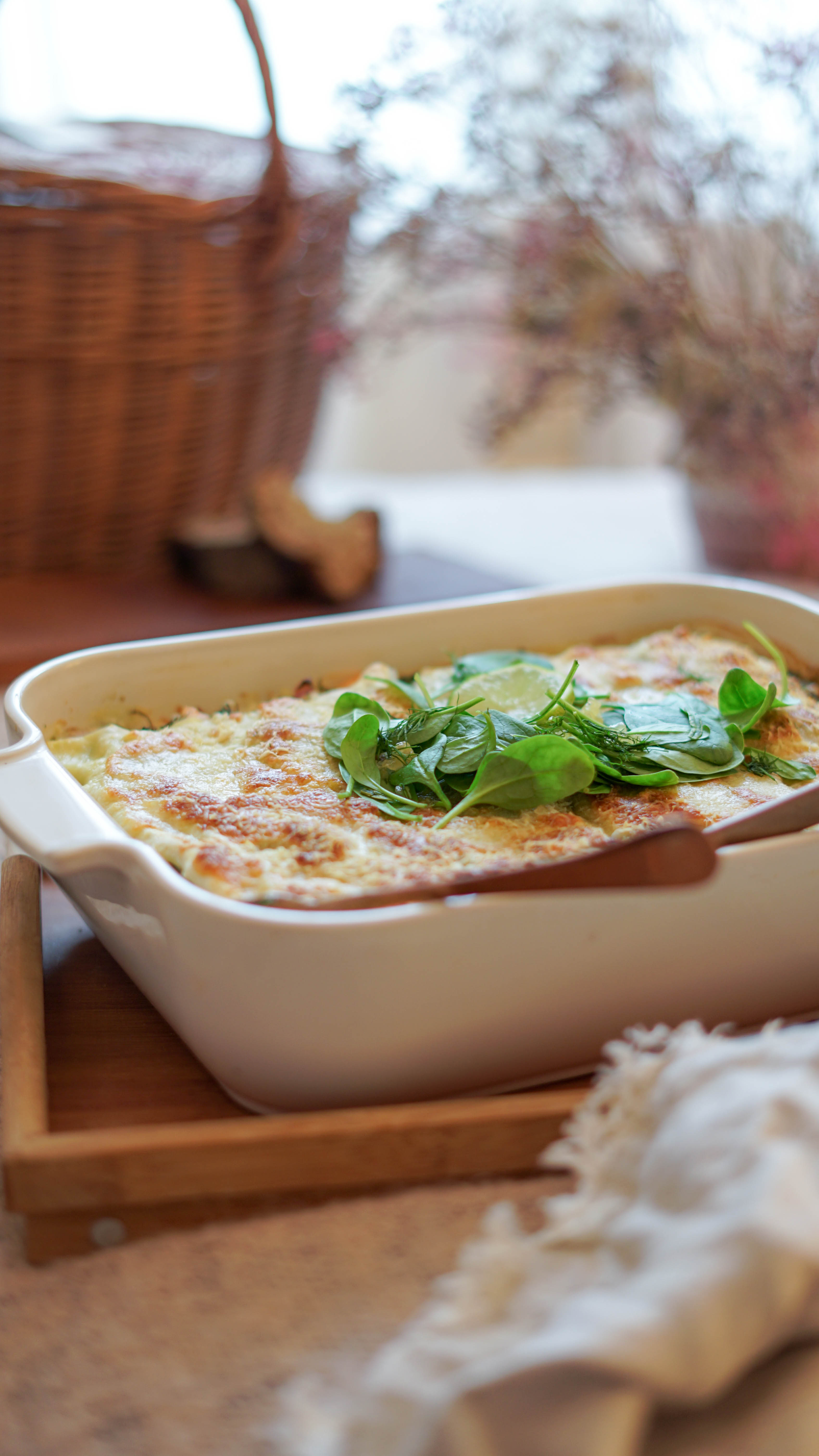 lasagnes saumon épinards