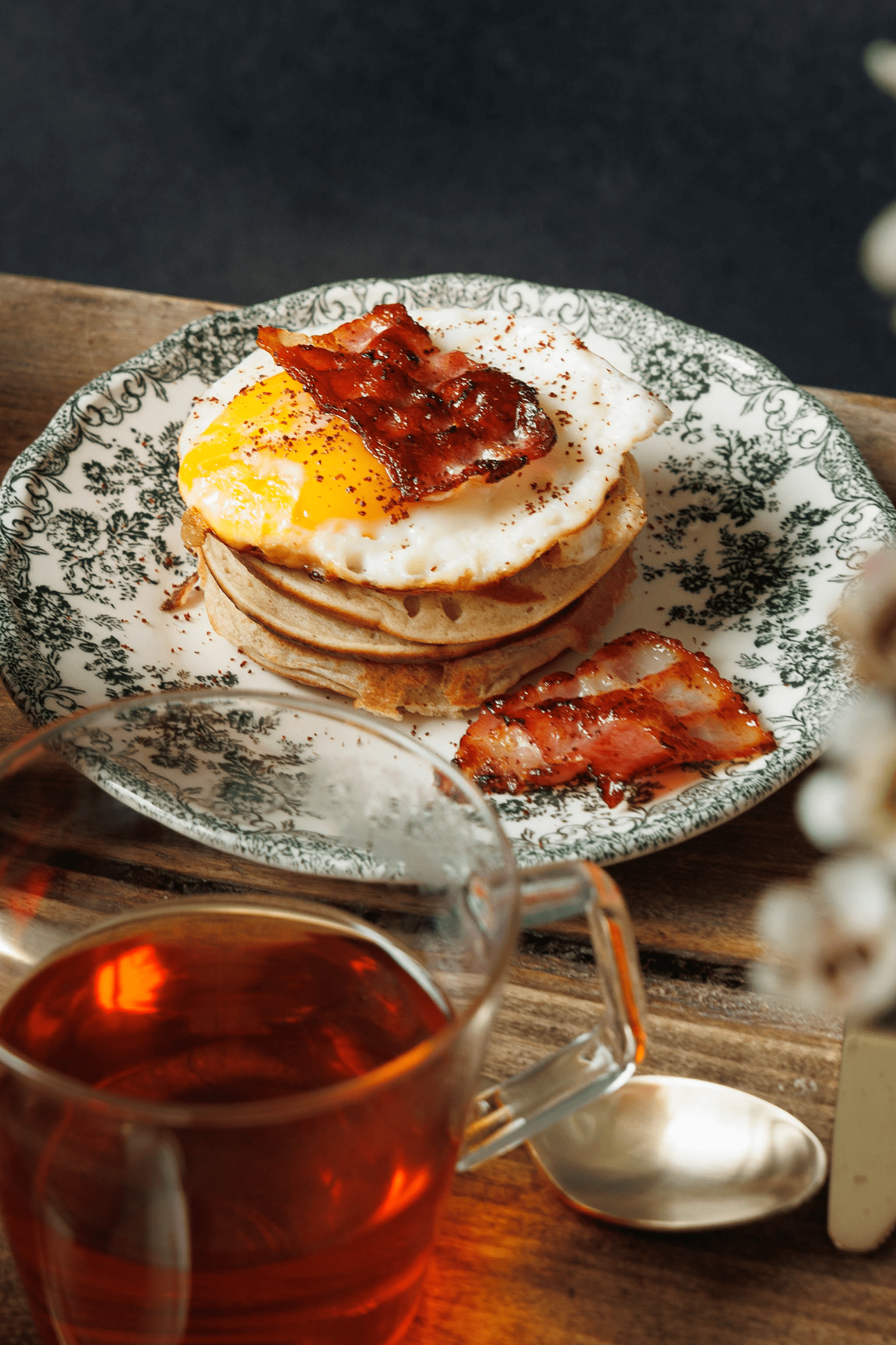 Brunch : pancakes salés