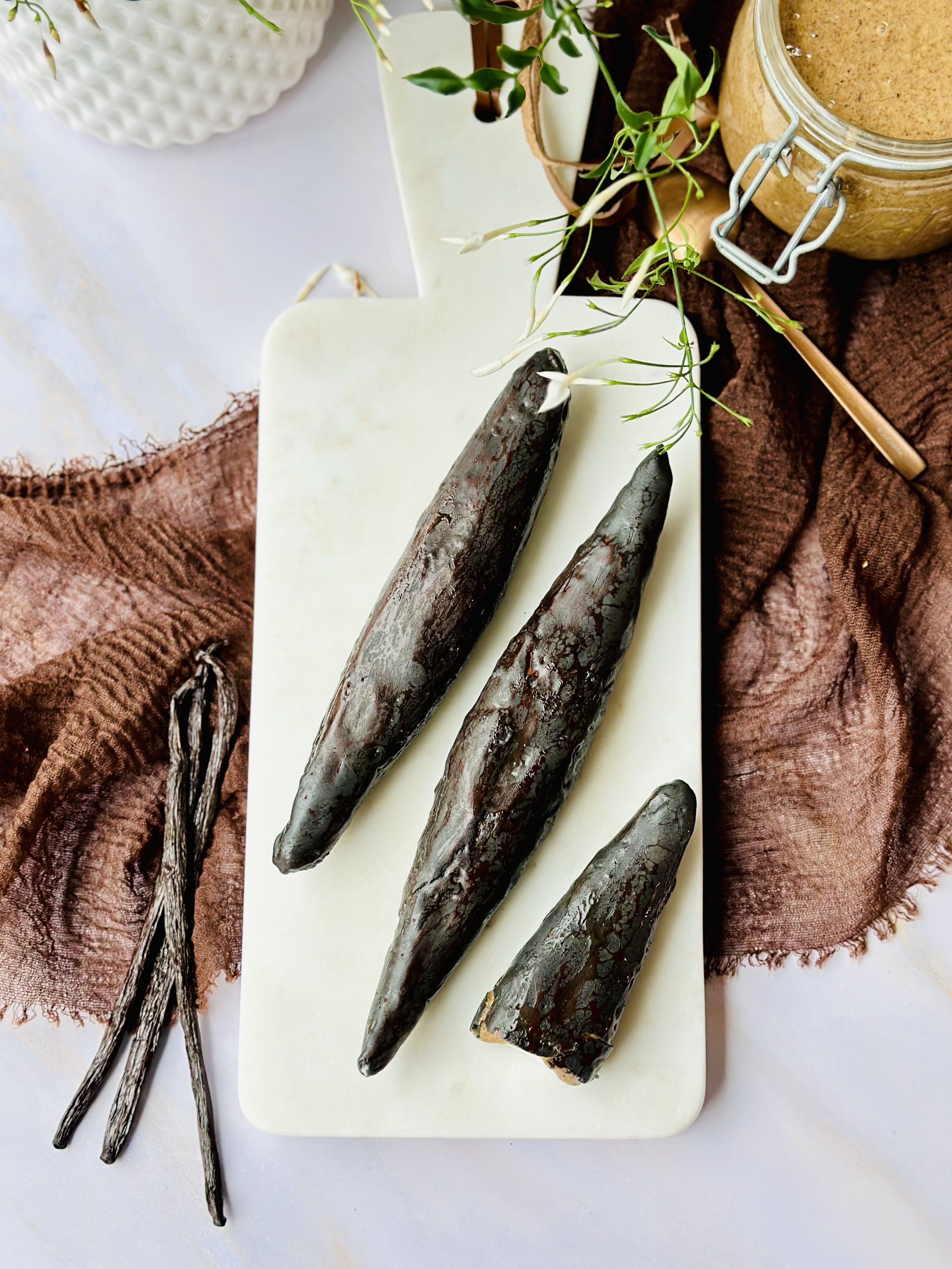 Entremets trompe-l'œil vanille