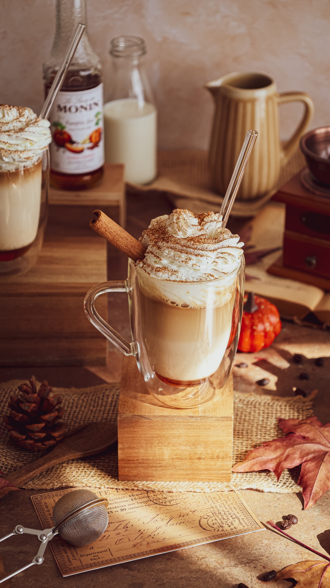 pumpkin spice latte maison