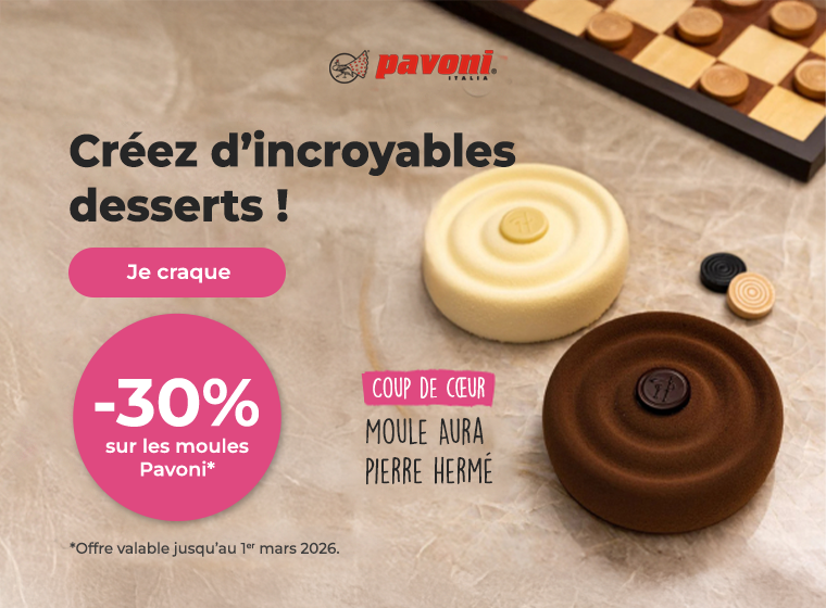 [Offre Limit&eacute;e] -30% sur les moules Pavoni