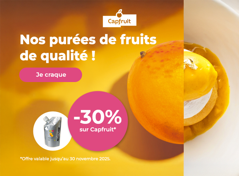 [Offre Limitée] -30% sur Capfruit