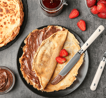 Garniture Cr&ecirc;pe Sucr&eacute;e