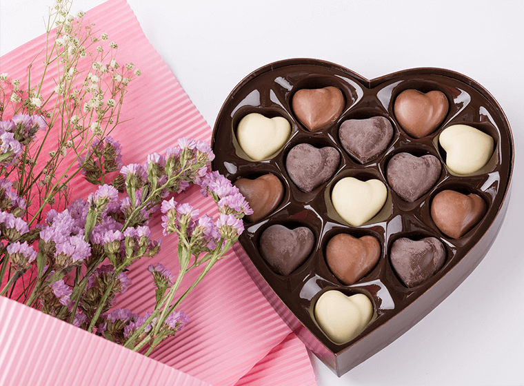 Chocolats Saint-Valentin